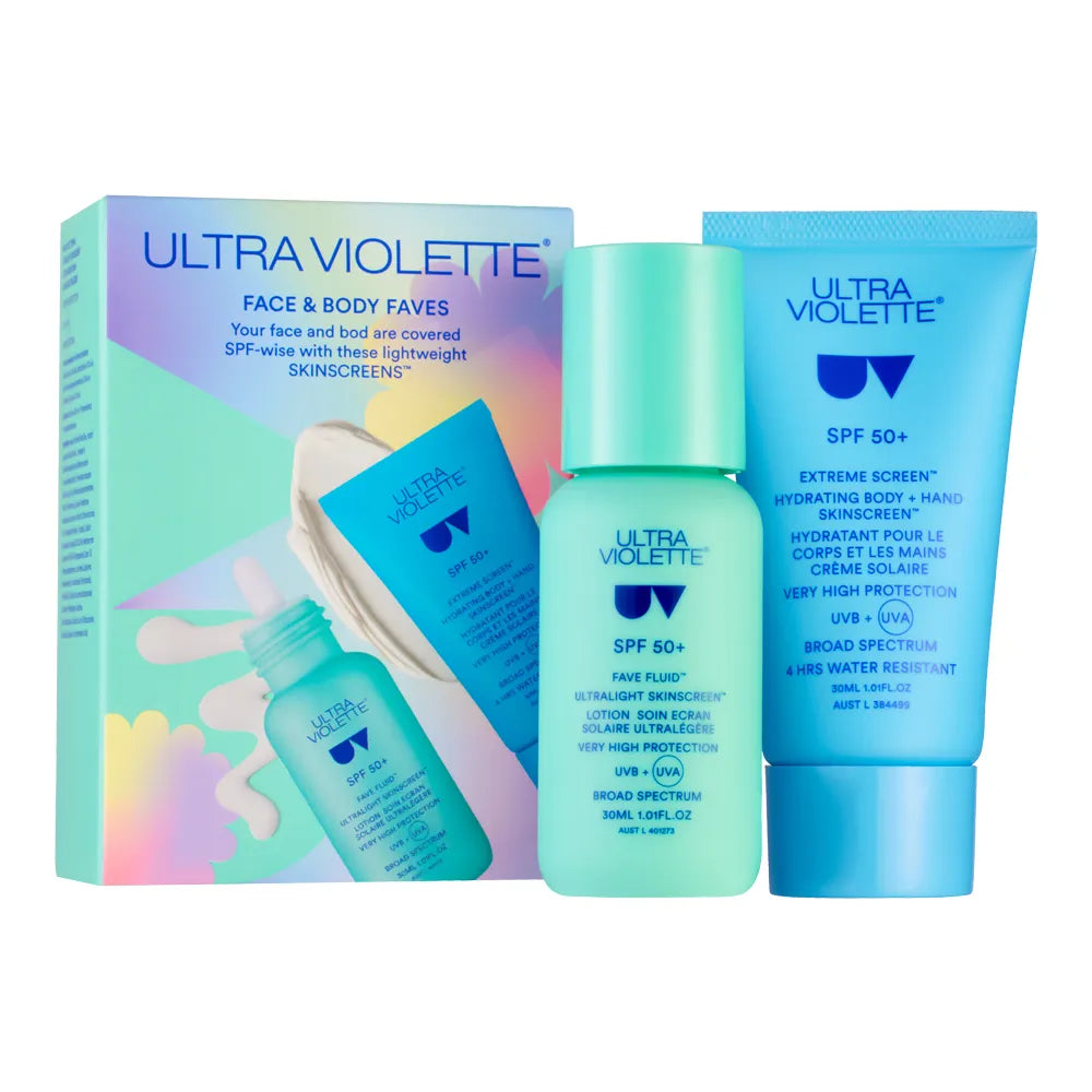 Ultra Violette Fave Fluid SPF50+ Ultralight Skinscreen UVB & UVA Duo