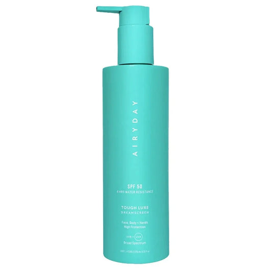 Airyday Tough Luxe Dreamscreen SPF 50 Face Body Hands 4 Hrs Water Resistance 275ml