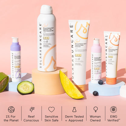 Go! Daily Defense Soothing Mineral Face Sunscreen, SPF 30