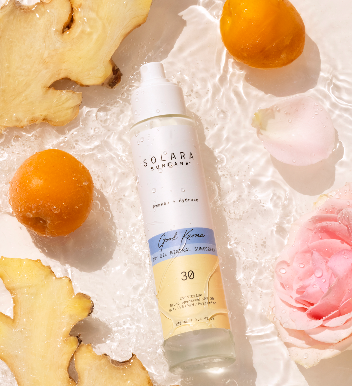 Good Karma Energizing Body Oil Sunscreen, SPF 30