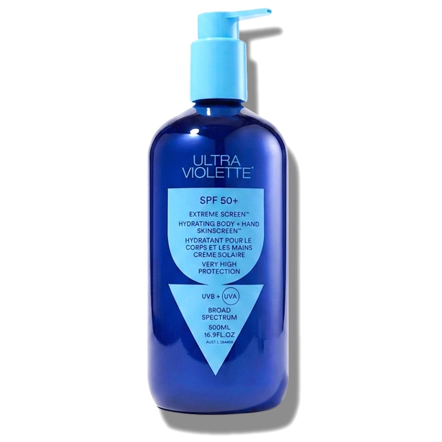 Ultra Violette Bod Brigade Extreme Screen Body & Hand Skinscreen SPF 50 + 500ml