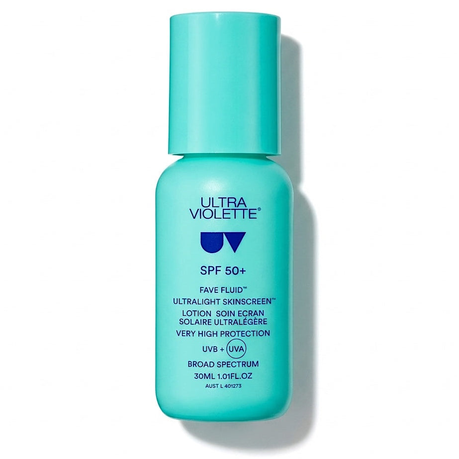 Ultra Violette Fave Fluid SPF50+ Ultralight Skinscreen UVB & UVA 30ml
