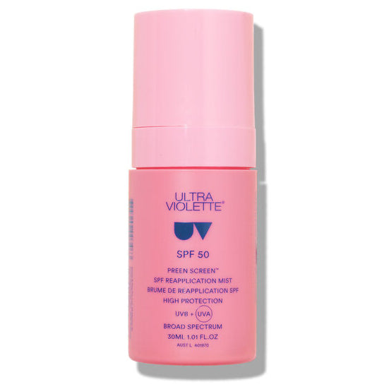 Ultra Violette Preen Screen SPF50 Reapplication Mist Skinscreen 30ml