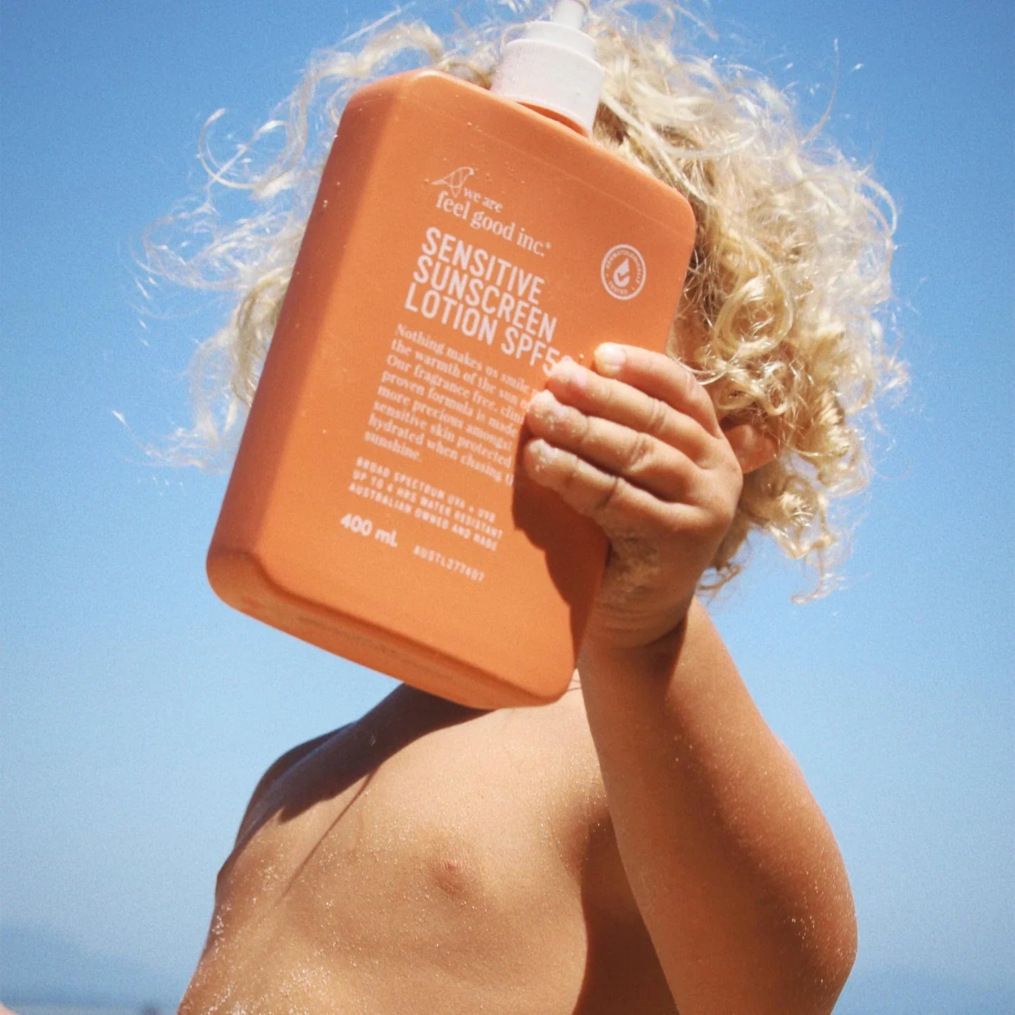 We Are Feel Good Inc Sensitive Sunscreen Lotion SPF50+ 75ml