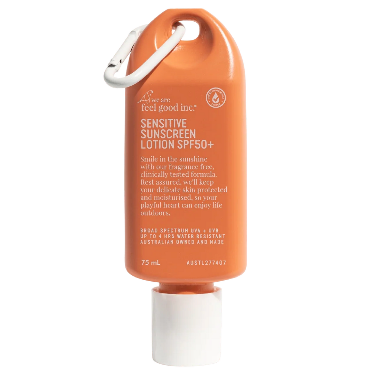 We Are Feel Good Inc Sensitive Sunscreen Lotion SPF50+ 75ml